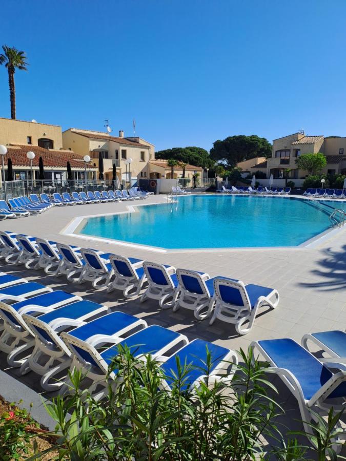 Studio Climatise Box 5 G Residence Odalys Saint Loup, Piscine ,Parking Prive Et Superette 25 Agde Dış mekan fotoğraf